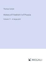 History of Friedrich II of Prussia