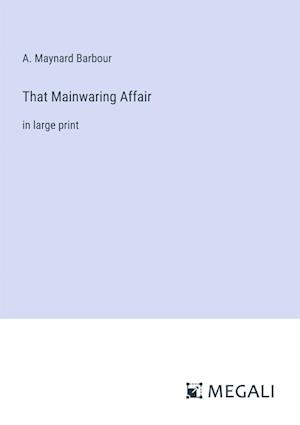 That Mainwaring Affair