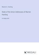 State of the Union Addresses of Warren Harding