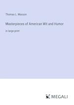 Masterpieces of American Wit and Humor