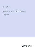 Reminiscences of a Stock Operator