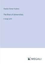 The Rise of Universities