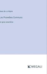 Les Proverbes Communs