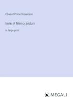 Imre; A Memorandum