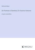 De Pontoise à Stamboul; Et d'autres histoires