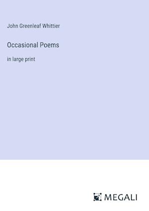 Occasional Poems