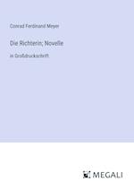 Die Richterin; Novelle