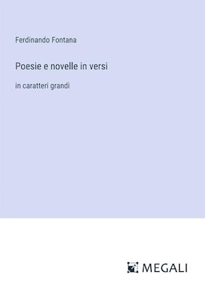 Poesie e novelle in versi