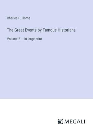 The Great Events by Famous Historians