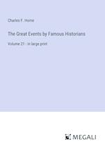 The Great Events by Famous Historians