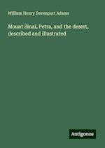 Mount Sinai, Petra, and the desert, described and illustrated