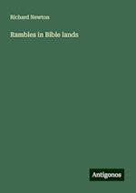 Rambles in Bible lands