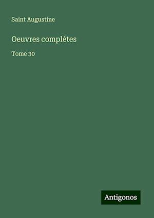 Oeuvres complétes