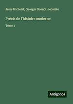 Précis de l'histoire moderne