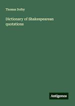 Dictionary of Shakespearean quotations