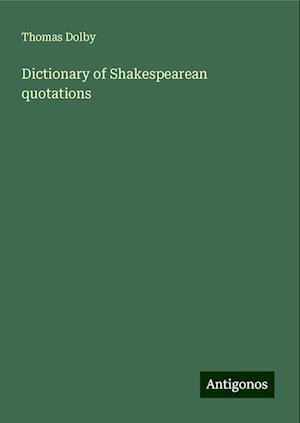 Dictionary of Shakespearean quotations