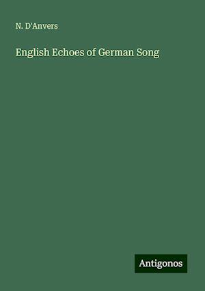 English Echoes of German Song