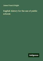 English history for the use of public schools