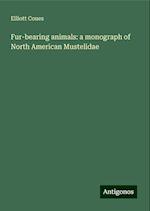 Fur-bearing animals: a monograph of North American Mustelidae