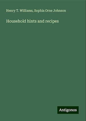 Household hints and recipes