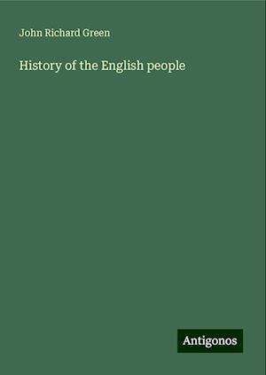 History of the English people