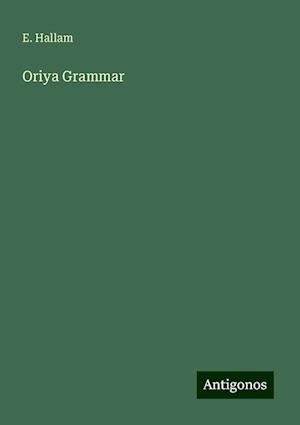 Oriya Grammar