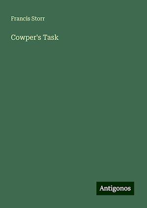 Cowper's Task