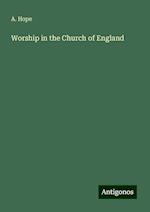 Worship in the Church of England