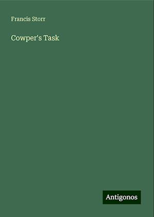 Cowper's Task