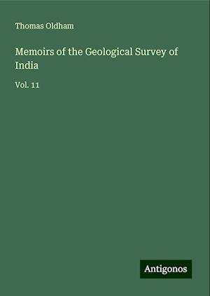 Memoirs of the Geological Survey of India