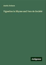 Vignettes in Rhyme and Vers de Société