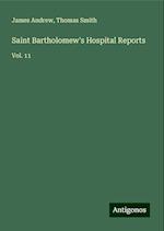 Saint Bartholomew's Hospital Reports