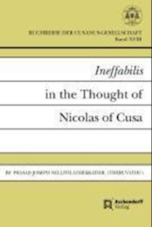 Ineffabilis in the Thought of Nicolas of Cusa