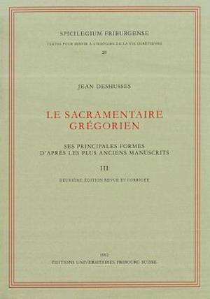 Le Sacramentaire Gregorien