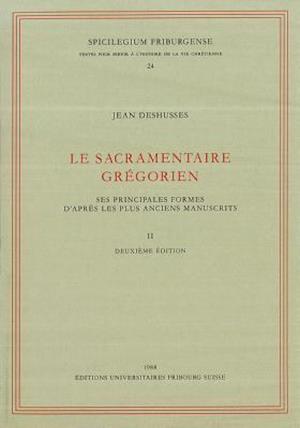 Le Sacramentaire Gregorien