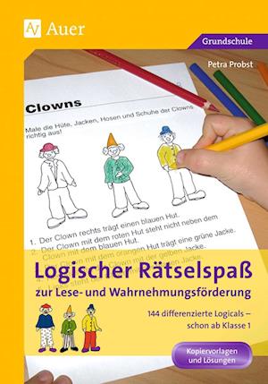 Logischer Rätselspaß zur Lese- und Wahrnehmungsförderung