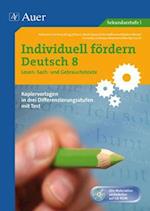 Individuell fördern Deutsch 8 Lesen Sach- und Gebrauchstexte