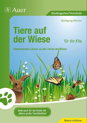 Tiere auf der Wiese für die Kita