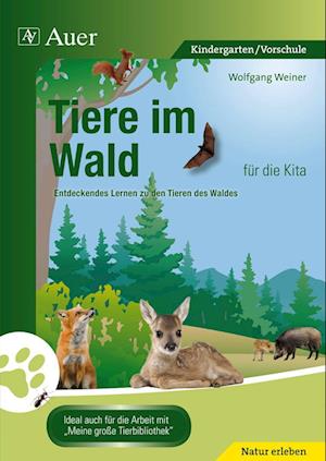 Tiere im Wald für die Kita