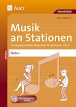 Musik an Stationen Spezial: Noten 1-4