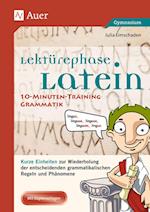 Lektürephase Latein: 10-Minuten-Training Grammatik