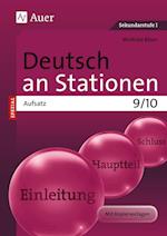 Deutsch an Stationen SPEZIAL Aufsatz 9-10