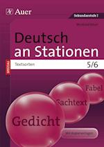 Deutsch an Stationen SPEZIAL Textsorten 5-6