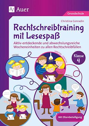 Rechtschreibtraining mit Lesespaß - Klasse 4