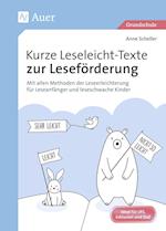 Kurze Leseleicht-Texte zur Leseförderung