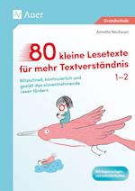 80 kleine Lesetexte für mehr Textverständnis 1/2