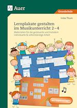 Lernplakate gestalten im Musikunterricht 2-4