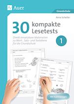 30 kompakte Lesetests für Klasse 1