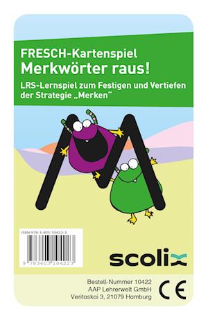 FRESCH-Kartenspiel: Merkwörter raus!