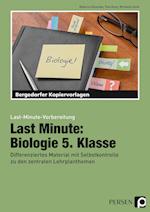 Last Minute: Biologie 5. Klasse